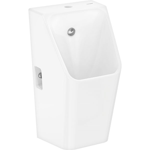Hansgrohe Urinal EluPura Or.Q 600x300 mm m.Zul.v.oben Abl.nach hint.o.SPR we