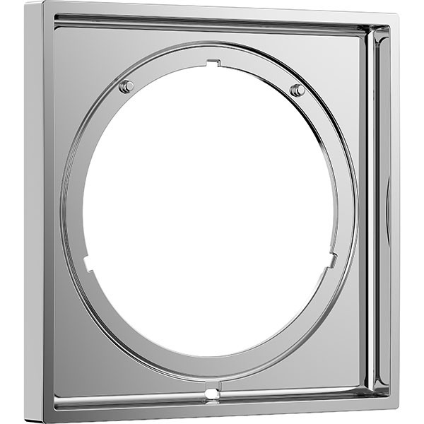Hansgrohe Verlängerungsrosette eckig 5 mm Chrom