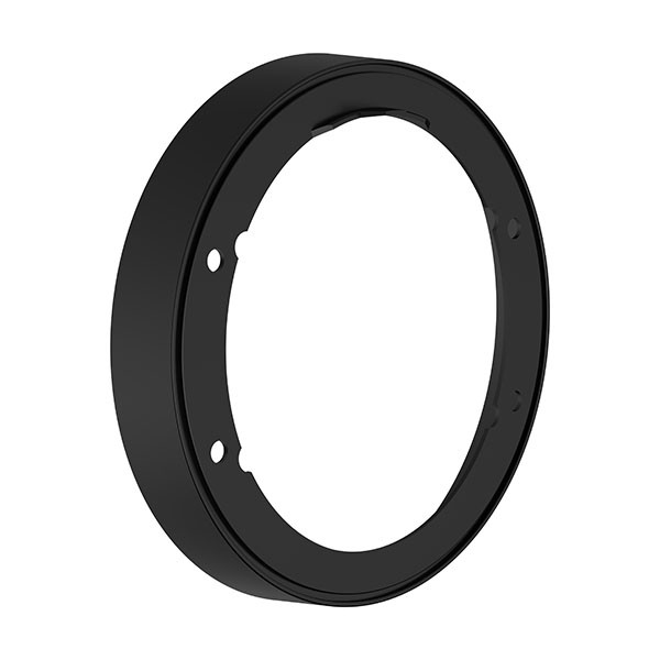 HG Verlängerungsrosette für iBox universal d:150mm mattschwarz
