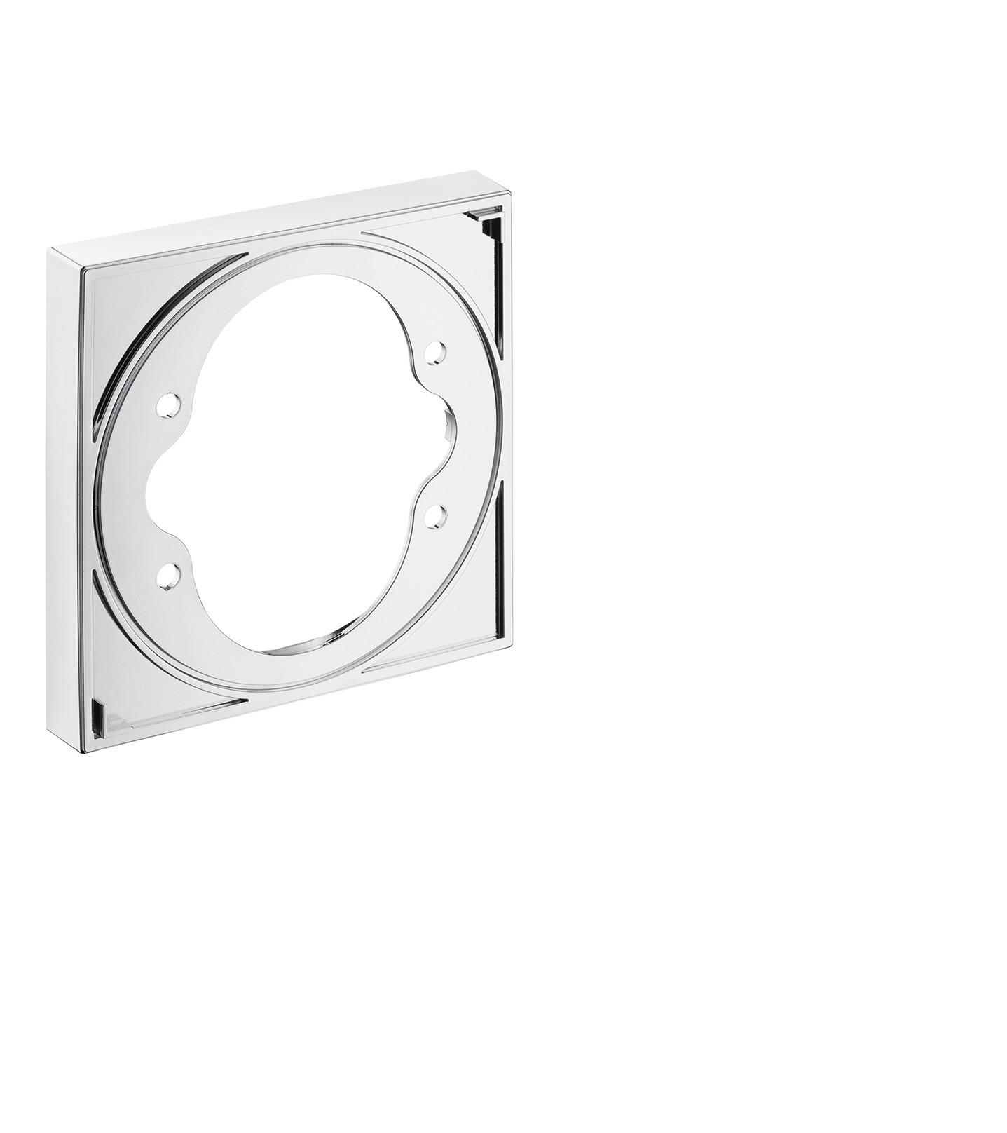 HG Verlängerungsrosette für ShowerSelect Glas chrom