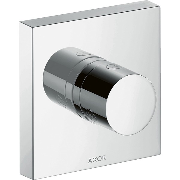 Hansgrohe Vierwegeumstellung Unterputz AXOR Starck Trio/Quattro F-Set eckig chrom