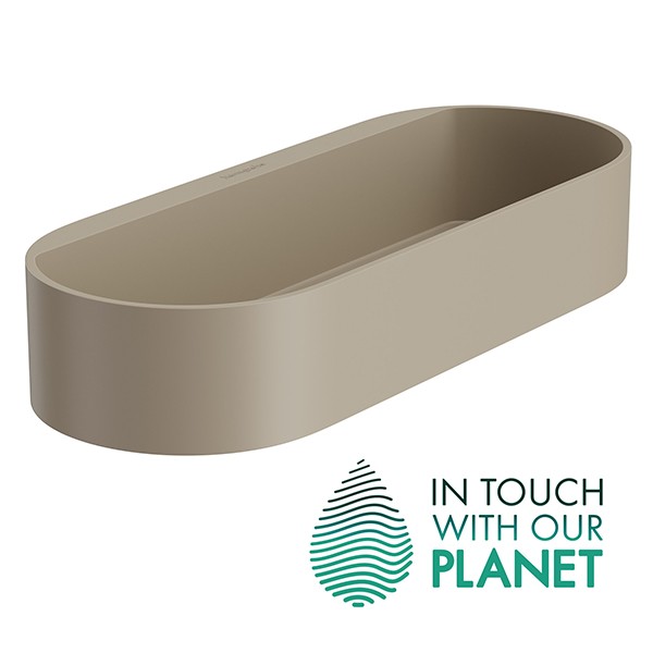 Hansgrohe WallStoris Planet Edition Ablagekorb Sand (recycelt)