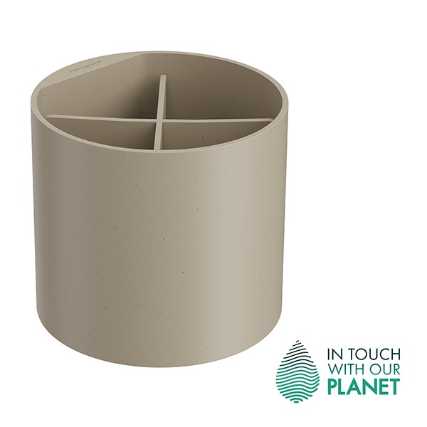 Hansgrohe WallStoris Planet Edition Becher Sand (recycelt)