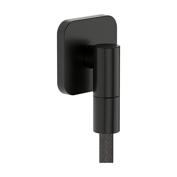 Hansgrohe Wandanschluss FixFit Fine Q  mit Rückflussverhinderer BBC