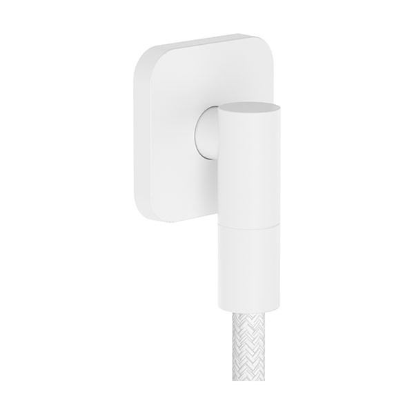 Hansgrohe Wandanschluss FixFit Fine Q  mit Rückflussverhinderer MW