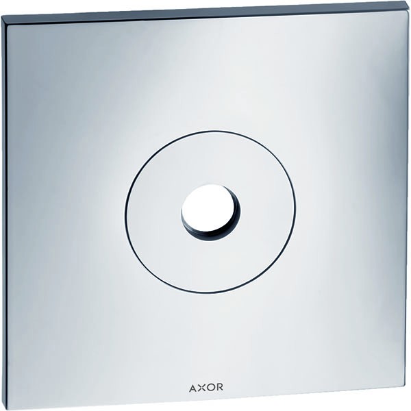 Hansgrohe Wandplatte Axor Citterio chrom für Kopfbrause