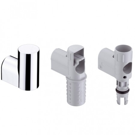 Hansgrohe Wandstütze mit Abdeckung f. UNICA'D chrom