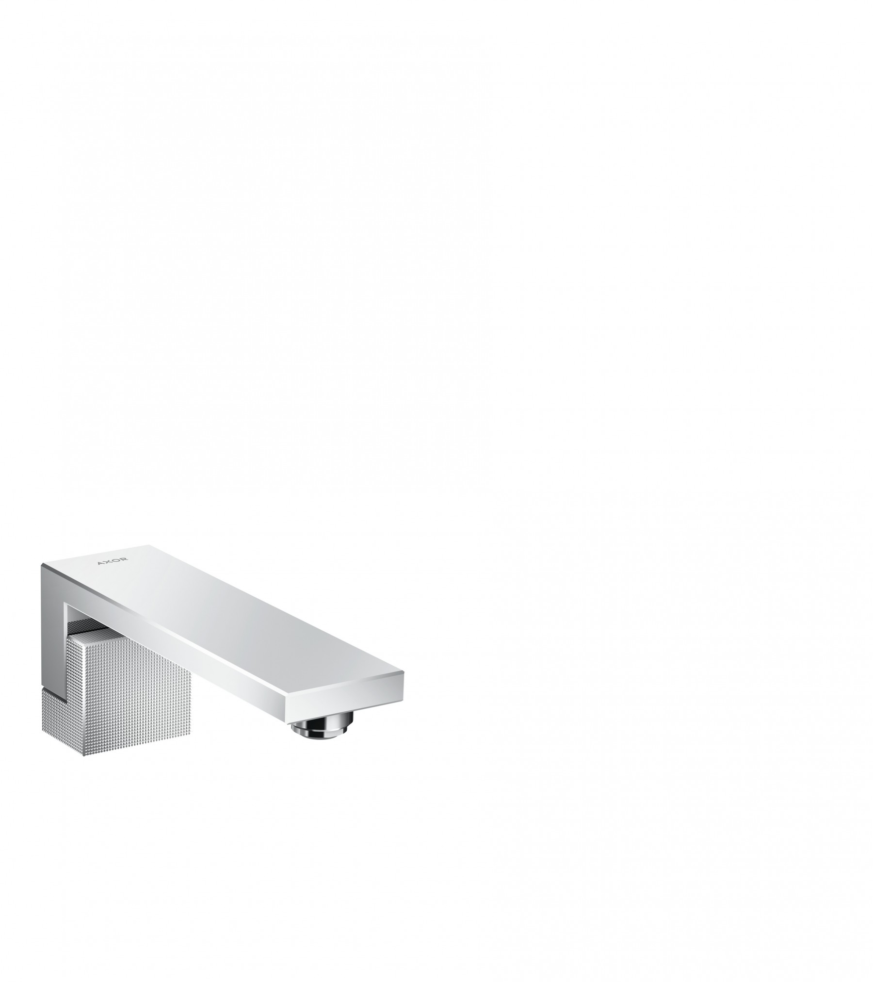 Hansgrohe Wanneneinlauf Axor Edge Diamantschliff chrom