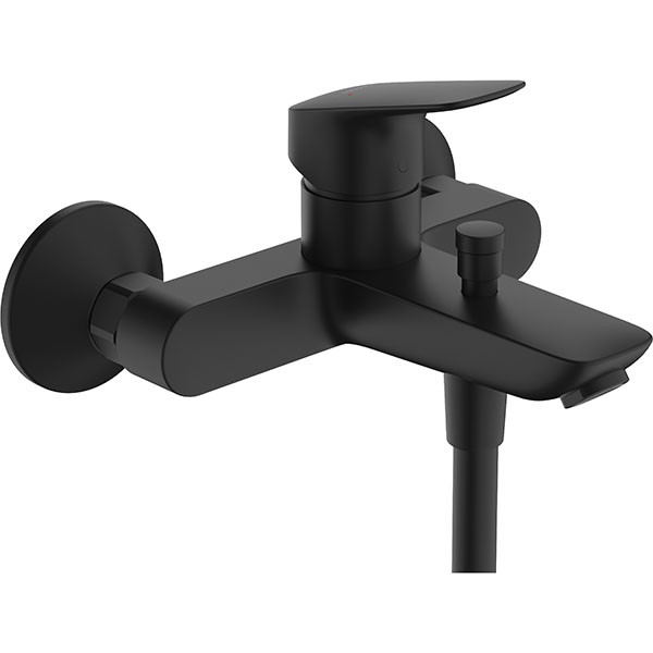Hansgrohe Wannenmischer AP Logis mattschwarz  