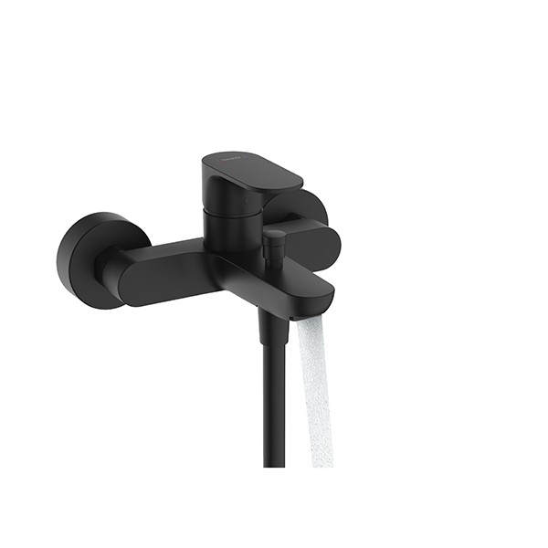 Hansgrohe Wannenmischer Aufputz Rebris S Matt Black  