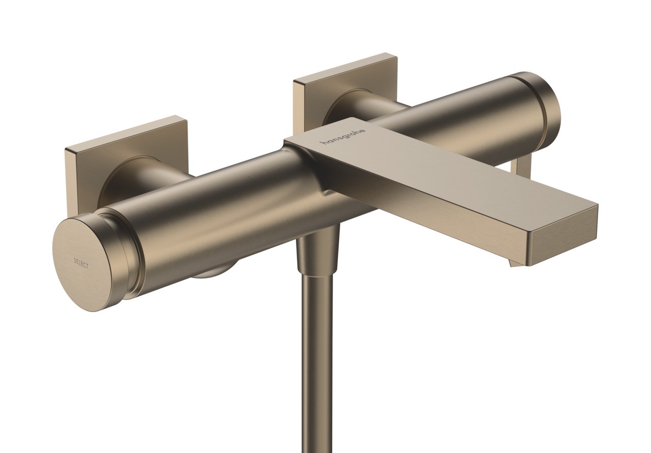Hansgrohe Wannenmischer Aufputz Tecturis E Brushed Bronze