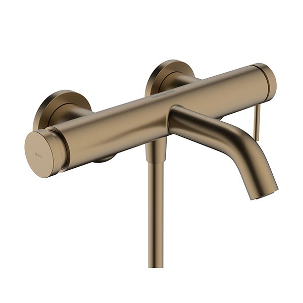 Hansgrohe Wannenmischer Aufputz Tecturis S Brushed Bronze