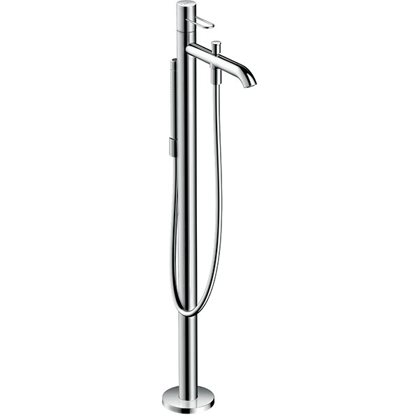 Hansgrohe Wannenmischer Axor Uno Fertigset Bügelgriff zur Bodenmontage chrom