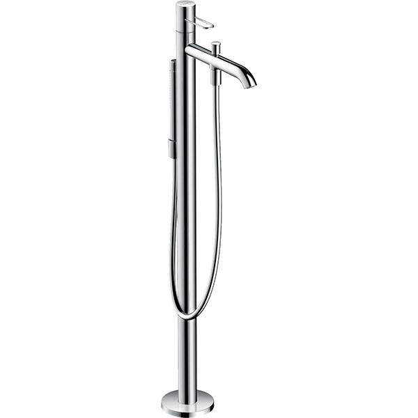 Hansgrohe Wannenmischer Axor Uno Fertigset Bügelgriff zur Bodenmontage chrom