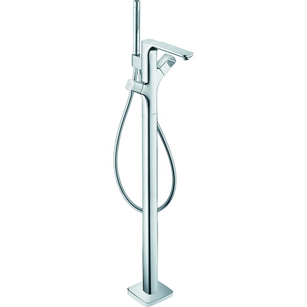 Hansgrohe Wannenmischer AXOR Urquiola Fertigset chrom zur Bodenmontage