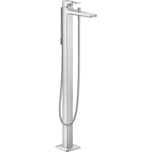 Hansgrohe Wannenmischer Metropol Fertigset Bügelgriff zur Bodenmontage chrom