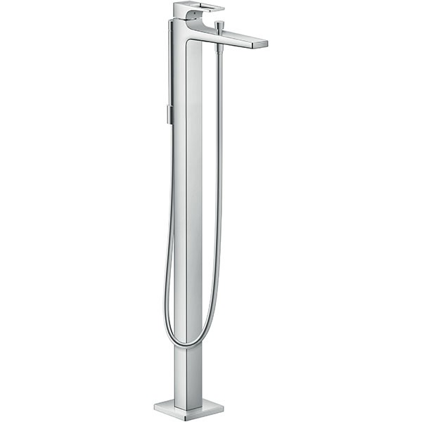 Hansgrohe Wannenmischer Metropol Fertigset Bügelgriff zur Bodenmontage chrom