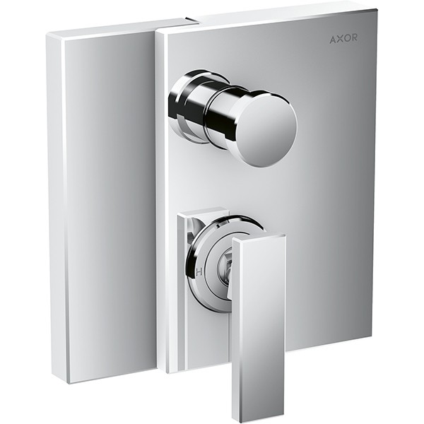 Hansgrohe Wannenmischer Unterputz Axor Edge Fertigset chrom