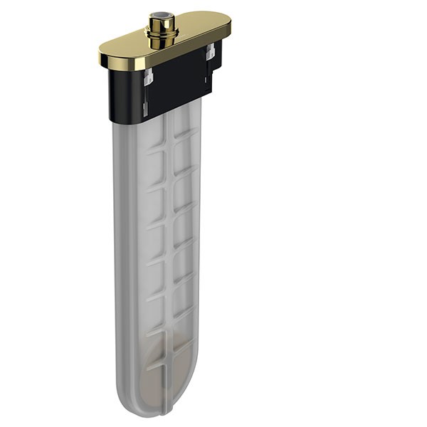 Hansgrohe Wannenrandset sBox oval Polished Gold Optic  