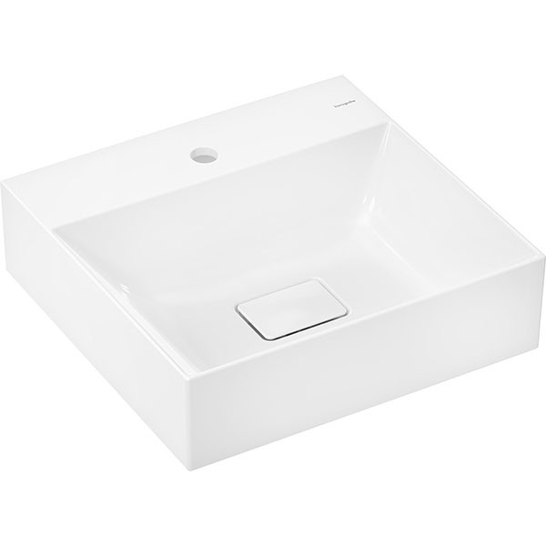 Hansgrohe Waschtisch Xevolos E 500x480 m.Hahnloch o.Überlauf, SmartClean weiß