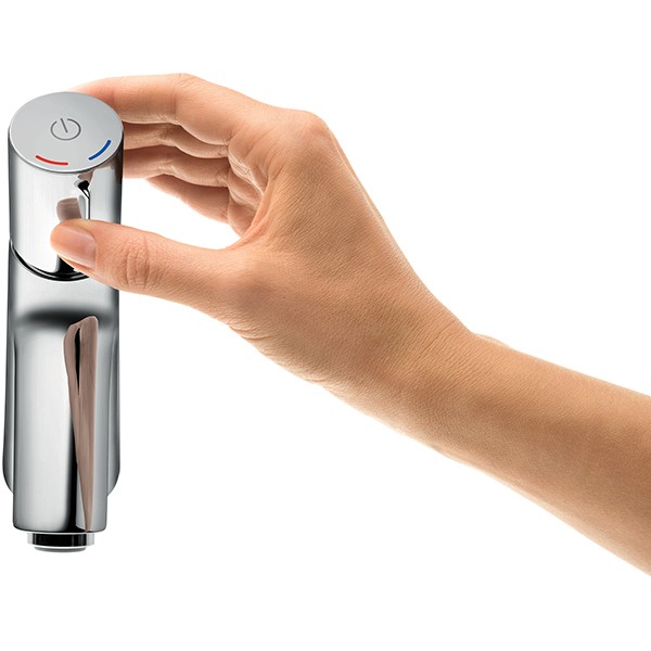 Hansgrohe Waschtischmischer 100 Talis Select S chrom ohne Ablaufgarnitur