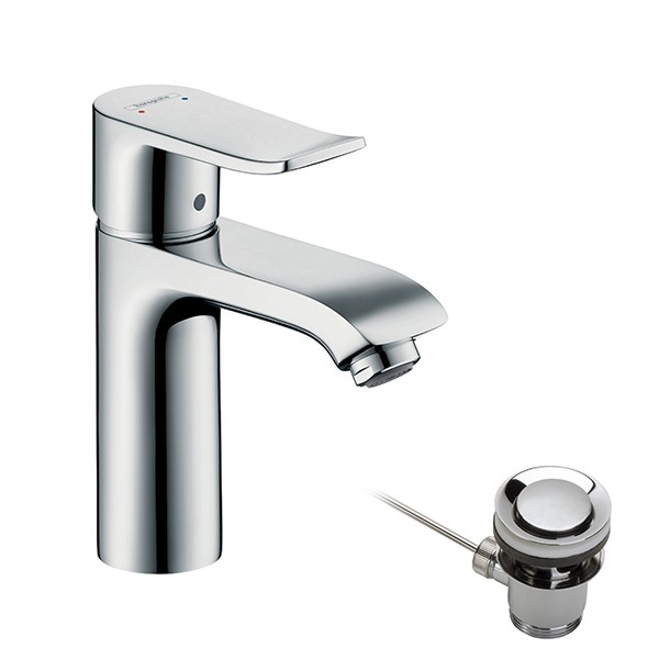 Hansgrohe Waschtischmischer 110 Metris chrom 
