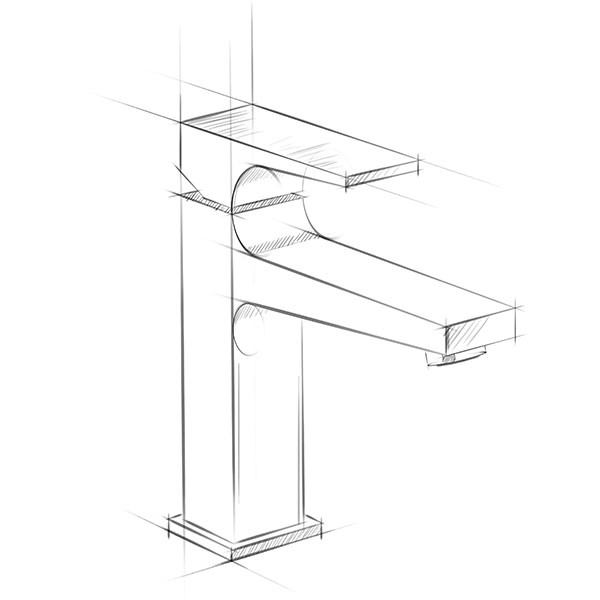 HG Waschtischmischer 110 Metropol chrom  