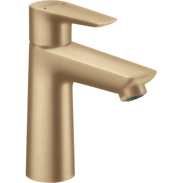 Hansgrohe Waschtischmischer 110 Talis E Brushed Bronze ohne Ablaufgarnitur