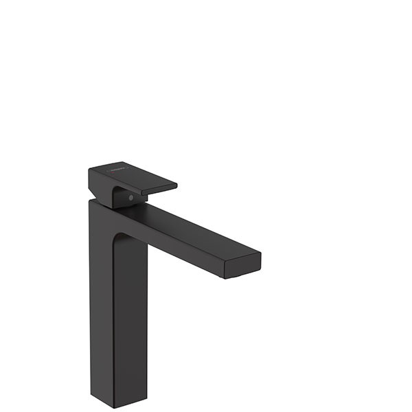 HG Waschtischmischer 190 Vernis Shape ohne Ablaufgarnitur mattschwarz