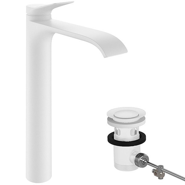 Hansgrohe Waschtischmischer 250 CoolSt. Vivenis mit Zugstangen-Ablaufgarn.Highriser MW