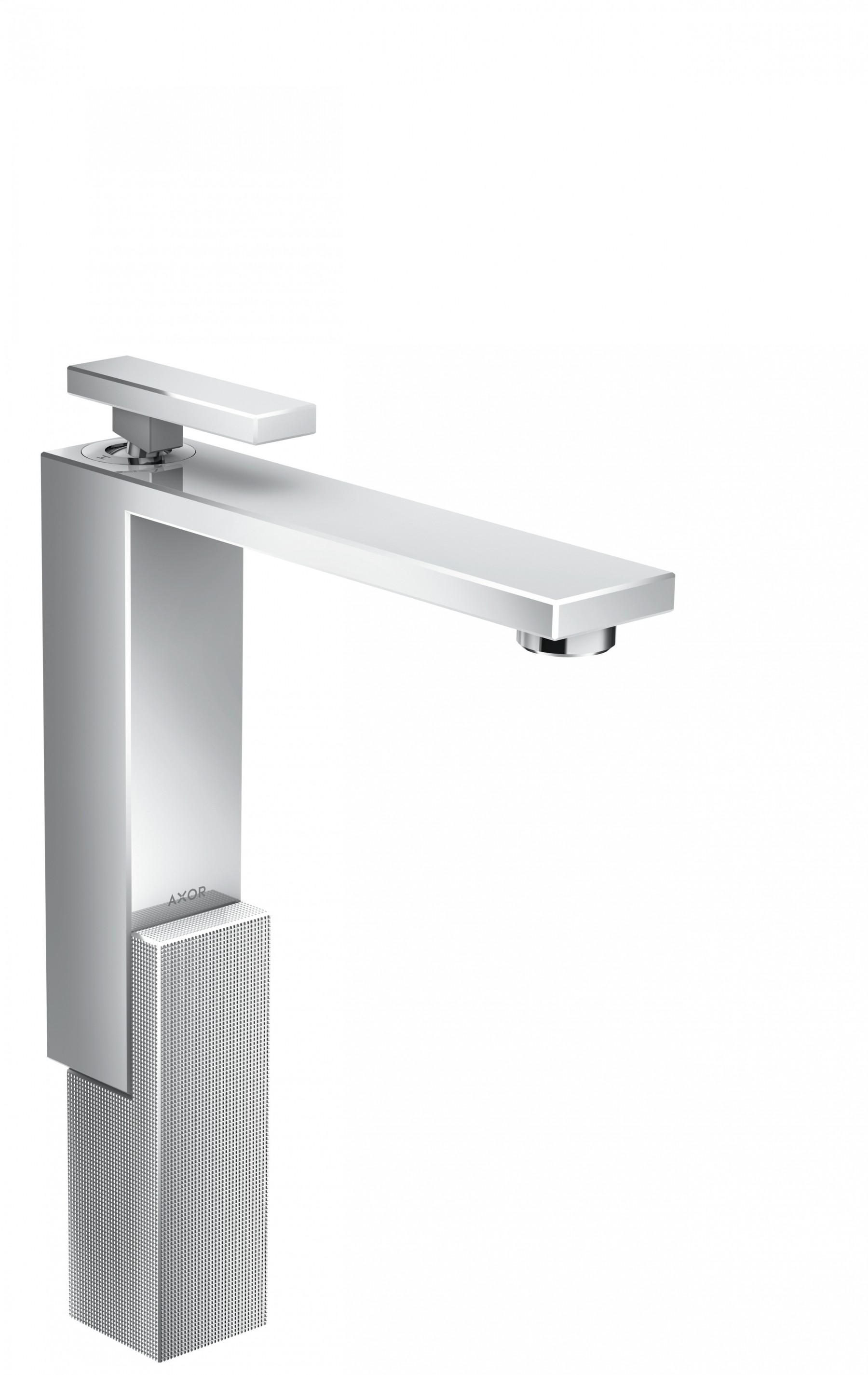 Hansgrohe Waschtischmischer 280 Axor Edge Diamantschliff chrom