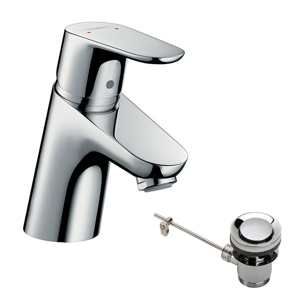 Hansgrohe Waschtischmischer Focus 70 drucklos chrom