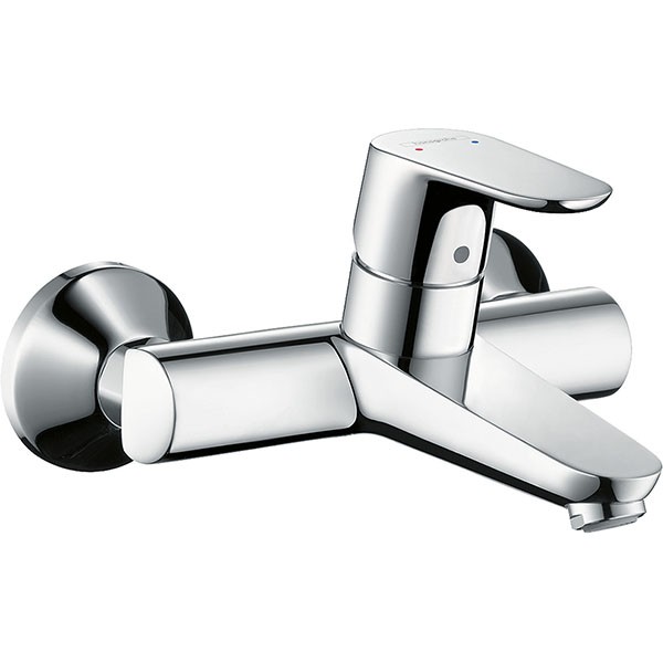 Hansgrohe Waschtischmischer Focus Wandmontage chrom