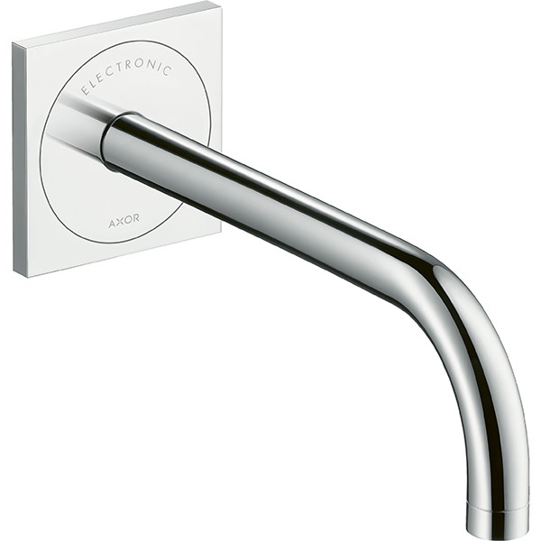 Hansgrohe Waschtischmischer Unterputz Axor Uno 2 Elektronik chrom langer Auslauf