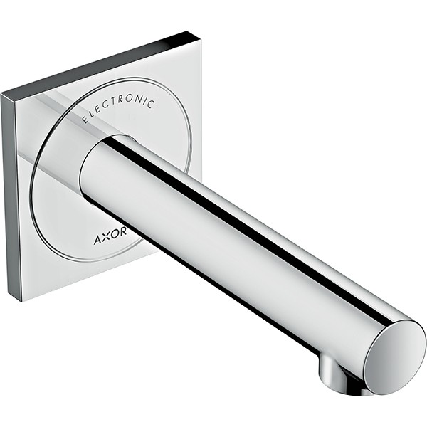 Hansgrohe Waschtischmischer Unterputz Axor Uno Elektronik chrom kurz Auslauf