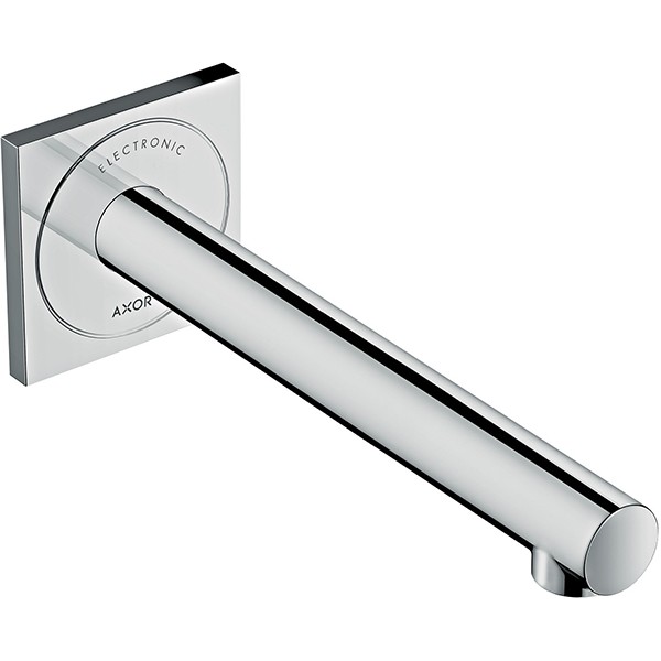 Hansgrohe Waschtischmischer Unterputz Axor Uno Elektronik chrom langer Auslauf