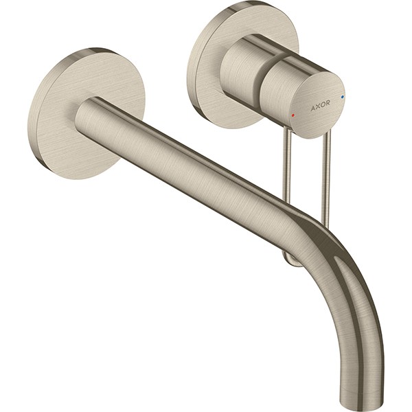 Hansgrohe Waschtischmischer Unterputz Axor Uno FS Bügelgriff BN langer Auslauf