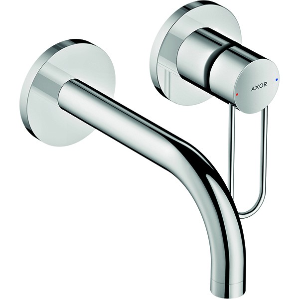 Hansgrohe Waschtischmischer Unterputz Axor Uno FS Bügelgriff chrom kurzer Auslauf