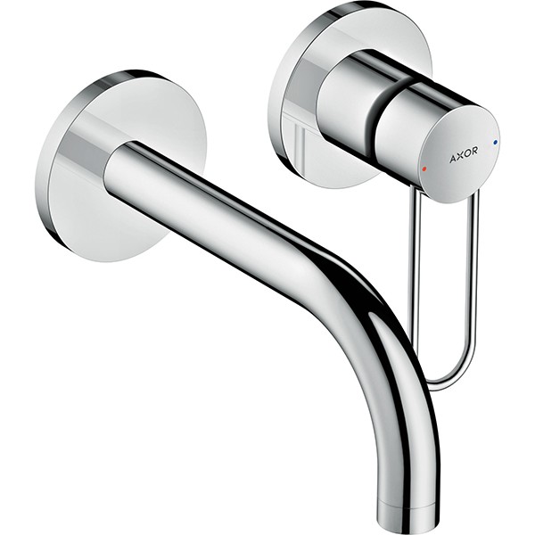 Hansgrohe Waschtischmischer Unterputz Axor Uno FS Bügelgriff chrom kurzer Auslauf