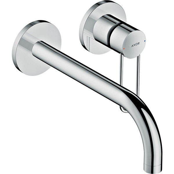 Hansgrohe Waschtischmischer Unterputz Axor Uno FS Bügelgriff chrom langer Auslauf