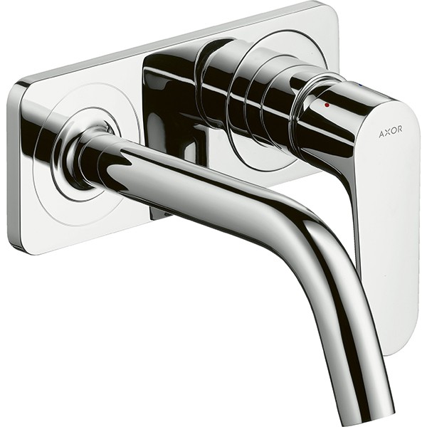 Hansgrohe Waschtischmischer UP Axor Citterio M F-Set chrom kurzer Auslauf mit Platte
