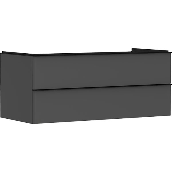 Hansgrohe Waschtischunterschrank Xelu Q DGM 1180x540mm m.2 SK f.Kons.m.AWT Matt Black