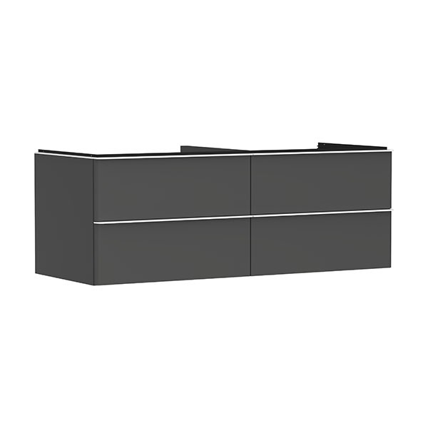Hansgrohe Waschtischunterschrank Xelu Q DGM 1360x550mm m.4SK f.Kons.m.AWT Matt White