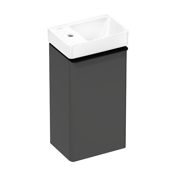 Hansgrohe Waschtischunterschrank Xelu Q DGM 340x245mm f.HWB,Türanschlag li. Matt Black