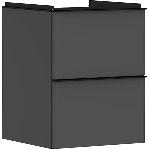 Hansgrohe Waschtischunterschrank Xelu Q DGM 480x475mm mit 2 SK für HWB Matt Black