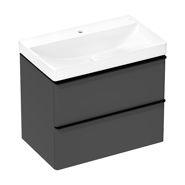 Hansgrohe Waschtischunterschrank Xelu Q DGM 780x475mm mit 2 SK für WT Matt Black