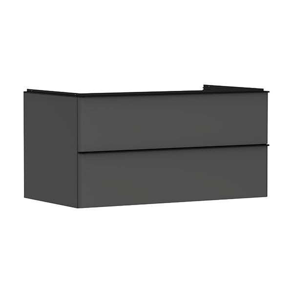Hansgrohe Waschtischunterschrank Xelu Q DGM 980x540mm m.2 SK f.Kons.m.AWT Matt Black