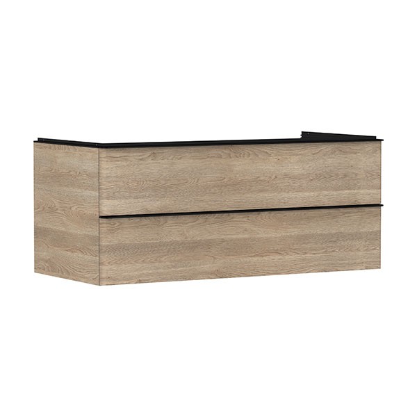 Hansgrohe Waschtischunterschrank Xelu Q ECHN 1180x540mm m.2 SK f.Kons.m.AWT Matt Black