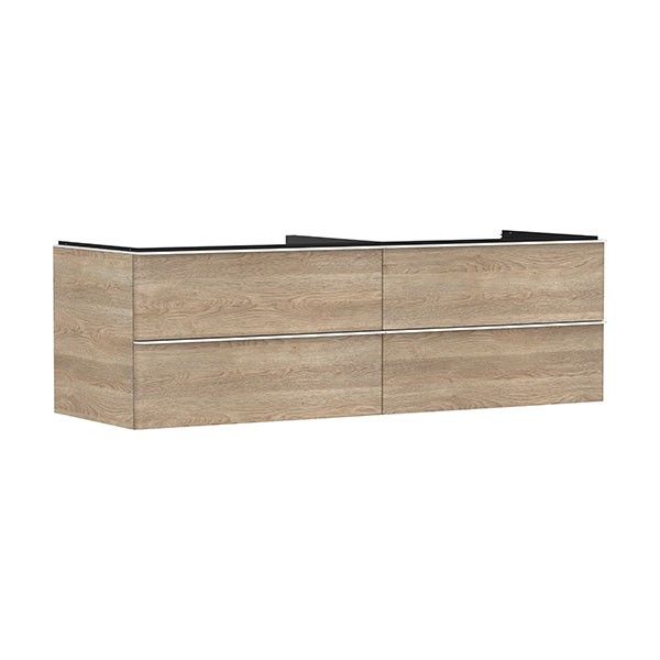 Hansgrohe Waschtischunterschrank Xelu Q ECHN 1180x540mm m.4SK f.Kons.m.AWT Matt White