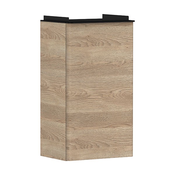 Hansgrohe Waschtischunterschrank Xelu Q ECHN 340x245mm f.HWB,Türanschlag.re. Matt Black